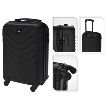 ProWorld Maleta con diseño de rombo negra 28 L de ProWorld, Maletas - Ref: Foro24-445916, Precio: 59,51 €, Descuento: %