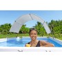 Bestway Toldo para piscina desmontable blanco de Bestway, Accesorios para piscinas y spa - Ref: Foro24-93801, Precio: 122,54 ...