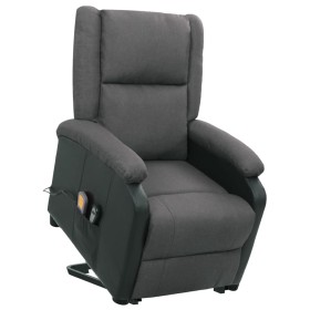 Dark gray fabric lifting massage chair by vidaXL, Electric massage chairs - Ref: Foro24-329515, Price: 383,99 €, Discount: %