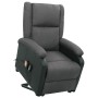 Sillón de masaje elevable tela gris oscuro de vidaXL, Sillones de masaje eléctricos - Ref: Foro24-329515, Precio: 383,72 €, D...