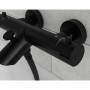 SCHÜTTE Single lever thermostatic bath and shower mixer LONDON matte black by SCHÜTTE, Faucets - Ref: Foro24-446557, Price: 1...