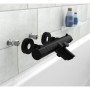 SCHÜTTE Single lever thermostatic bath and shower mixer LONDON matte black by SCHÜTTE, Faucets - Ref: Foro24-446557, Price: 1...