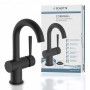 SCHÜTTE CORNWALL single-lever basin tap with matte black side handle by SCHÜTTE, Faucets - Ref: Foro24-446545, Price: 101,99 ...