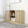 Sideboard aus Sonoma-Eichenfarbenem Sperrholz 120x30,5x70 cm von vidaXL, Sideboards - Ref: Foro24-802780, Preis: 86,99 €, Rab...