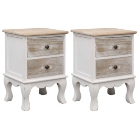 Nightstands 2 units Paulownia wood 35x30x50 cm by vidaXL, Nightstands - Ref: Foro24-284065, Price: 155,34 €, Discount: %