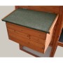 @Pet Brown wood chicken coop nesting box 62x38x41 cm by @Pet, Accessories for small animal habitats - Ref: Foro24-445133, Pri...