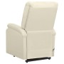 Liftable cream fabric massage chair by vidaXL, Electric massage chairs - Ref: Foro24-329718, Price: 355,33 €, Discount: %