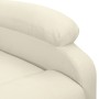 Liftable cream fabric massage chair by vidaXL, Electric massage chairs - Ref: Foro24-329718, Price: 355,33 €, Discount: %