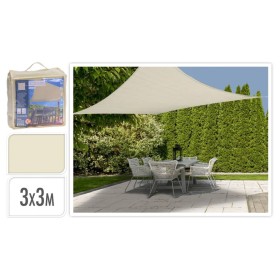 ProGarden Toldo cuadrado blanco crudo 3x3 m de ProGarden, Sombrillas - Ref: Foro24-442198, Precio: 31,99 €, Descuento: %