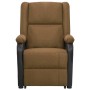 Brown fabric liftable massage chair by vidaXL, Electric massage chairs - Ref: Foro24-329517, Price: 315,99 €, Discount: %