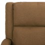 Sillón de masaje elevable de tela marrón de vidaXL, Sillones de masaje eléctricos - Ref: Foro24-329517, Precio: 315,51 €, Des...