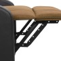 Sillón de masaje elevable de tela marrón de vidaXL, Sillones de masaje eléctricos - Ref: Foro24-329517, Precio: 315,51 €, Des...