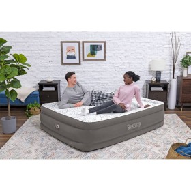 Bestway inflatable bed with integrated pump 203x152x46 cm by Bestway, Air mattresses - Ref: Foro24-93786, Price: 169,06 €, Di...