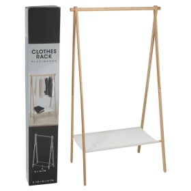 Storage solutions Garderobe mit 1 Regal aus Kiefernholz von Storage solutions, Kommoden-Organizer und Bar-Kleiderbügel - Ref:...