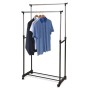 Storage solutions Garderobenständer mit zwei Stangen und Rollen 80x42x(90-160) cm von Storage solutions, Kommoden-Organizer u...