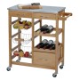 Excellent Houseware Carrito de cocina con 3 cajones madera de Excellent Houseware, Carros de cocina y comedor - Ref: Foro24-4...