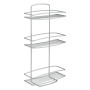 Metaltex 3-tier Wave Silver Shower Shelf by Metaltex, Bathtub trays - Ref: Foro24-443453, Price: 36,26 €, Discount: %