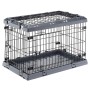 Ferplast Hundekäfig Superior 75 schwarz 77x51x55 cm von Ferplast, Transportboxen und Boxen für Haustiere - Ref: Foro24-442640...