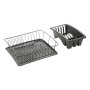 Metaltex Aquatex Plus Lava Black Dish Drainer by Metaltex, Kitchen utensil containers - Ref: Foro24-443430, Price: 42,85 €, D...