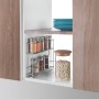 Metaltex In&Out sliding spice rack 2 heights by Metaltex, spice racks - Ref: Foro24-443440, Price: 31,10 €, Discount: %