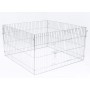 @Pet Outdoor-Haustiergehege Komplett aus Metall 116x116x65 cm von @Pet, Hundehütten und Zäune - Ref: Foro24-445132, Preis: 69...