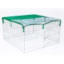 @Pet Outdoor pet enclosure Complete metal 116x116x65 cm by @Pet, Dog kennels and fences - Ref: Foro24-445132, Price: 69,93 €,...