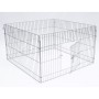 @Pet Outdoor-Haustiergehege Komplett aus Metall 116x116x65 cm von @Pet, Hundehütten und Zäune - Ref: Foro24-445132, Preis: 69...