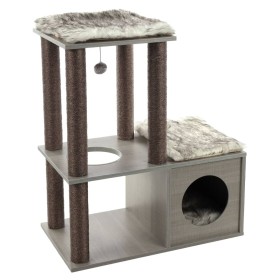 FLAMINGO Adinda gray cat scratching post 70x40x84 cm by FLAMINGO, Cat furniture - Ref: Foro24-442425, Price: 151,99 €, Discou...