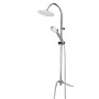 RIDDER Monaco chrome rain shower set by RIDDER, shower heads - Ref: Foro24-445012, Price: 103,41 €, Discount: %