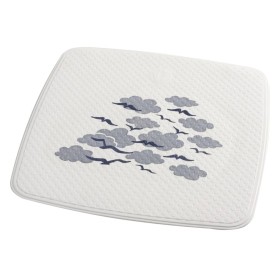 RIDDER Helgoland shower mat white and blue 54x54 cm by RIDDER, Rugs and bath mats - Ref: Foro24-445029, Price: 32,83 €, Disco...