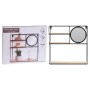 H&S Collection Wall shelf with mirror 40x10x40 cm by H&S Collection, Shelves and shelves - Ref: Foro24-445865, Price: 23,35 €...