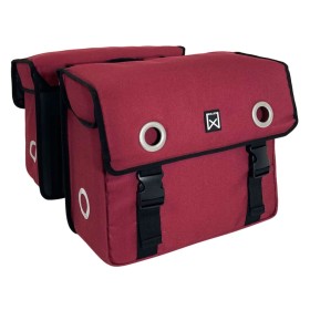 Willex Red canvas bicycle panniers 30 L by Willex, Bicycle bags and suitcases - Ref: Foro24-446065, Price: 66,99 €, Discount: %