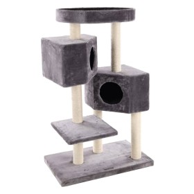 FLAMINGO Kresko gray cat scratcher 74x40x115 cm by FLAMINGO, Cat furniture - Ref: Foro24-442429, Price: 166,99 €, Discount: %