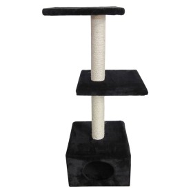 Ebi Classic Palazzo cat scratching post black 30x30x90 cm by Ebi, Cat furniture - Ref: Foro24-445536, Price: 61,99 €, Discoun...