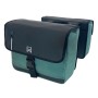 Willex Business bicycle panniers green and black canvas 30 L by Willex, Bicycle bags and suitcases - Ref: Foro24-446070, Pric...