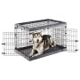 Ferplast Dog cage Superior 105 black 107x77x73.5 cm by Ferplast, Pet carriers and boxes - Ref: Foro24-442642, Price: 203,40 €...