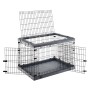 Ferplast Hundekäfig Superior 105 schwarz 107x77x73,5 cm von Ferplast, Transportboxen und Boxen für Haustiere - Ref: Foro24-44...