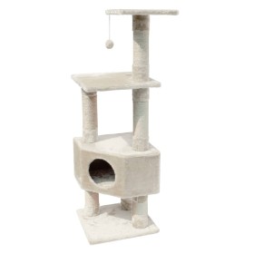 Ebi Ioonaa classic cat scratching post cream color 40x40x137 cm by Ebi, Cat furniture - Ref: Foro24-445537, Price: 132,31 €, ...