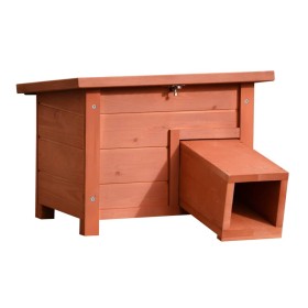 @Pet Brown wooden hedgehog house by @Pet, Cages for birds and animals - Ref: Foro24-446808, Price: 48,78 €, Discount: %