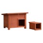 @Pet Brown Igelhaus aus Holz von @Pet, Käfige für Vögel und Tiere - Ref: Foro24-446808, Preis: 48,78 €, Rabatt: %