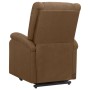 Brown fabric liftable massage chair by vidaXL, Electric massage chairs - Ref: Foro24-329713, Price: 423,86 €, Discount: %