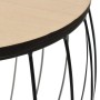 Coffee tables 3 pieces poplar plywood and iron by vidaXL, Coffee table - Ref: Foro24-246838, Price: 77,63 €, Discount: %