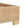 Hand-woven real rattan bed frame 140x200 cm by vidaXL, Beds and slatted bases - Ref: Foro24-283088, Price: 303,63 €, Discount: %