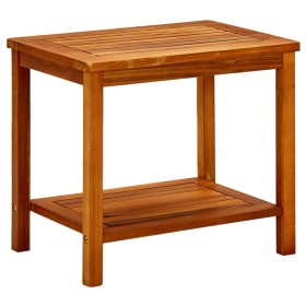 Mesa de centro de madera maciza de acacia 50x35x45 cm de vidaXL, Mesas de centro - Ref: Foro24-316404, Precio: 52,34 €, Descu...