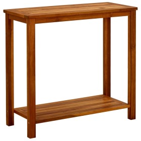 Mesa consola de jardín madera maciza de acacia 80x35x75 cm de vidaXL, Mesas de jardín - Ref: Foro24-316405, Precio: 82,99 €, ...