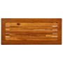 Mesa consola de jardín madera maciza de acacia 80x35x75 cm de vidaXL, Mesas de jardín - Ref: Foro24-316405, Precio: 95,82 €, ...