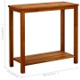 Garden console table solid acacia wood 80x35x75 cm by vidaXL, Garden tables - Ref: Foro24-316405, Price: 85,93 €, Discount: %