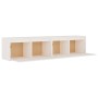 Wall cabinet 2 pcs solid white pine wood 80x30x35 cm by vidaXL, Shelves and shelves - Ref: Foro24-813458, Price: 118,53 €, Di...