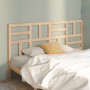 Solid pine wood bed headboard 206x4x104 cm by vidaXL, Headboards and footboards - Ref: Foro24-818210, Price: 52,47 €, Discoun...