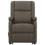 Gray synthetic leather elevating massage chair by vidaXL, Electric massage chairs - Ref: Foro24-329695, Price: 419,00 €, Disc...